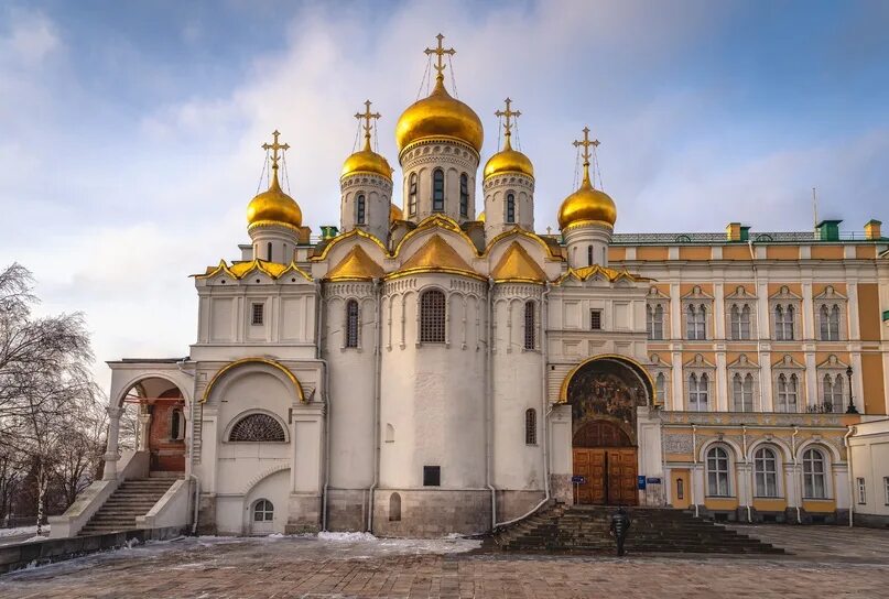 Покажи фото храма Благовещенский собор, Московский Кремль, Москва Фото: Андрей Васильев 2024 Алекс