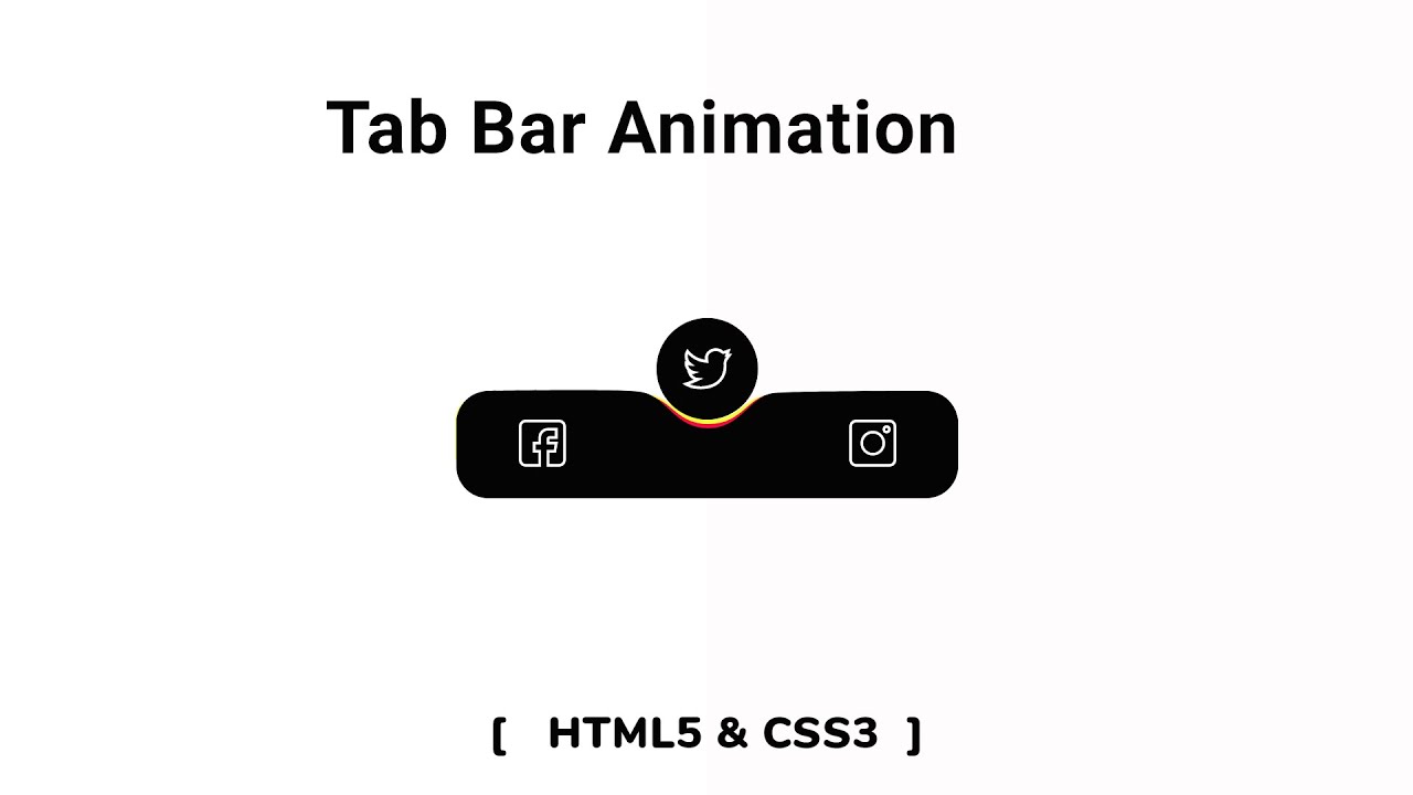 Покажи фото инструкции Tab bar animation in html css Navigation Menu Bar Navigation Menu Indicator - Yo