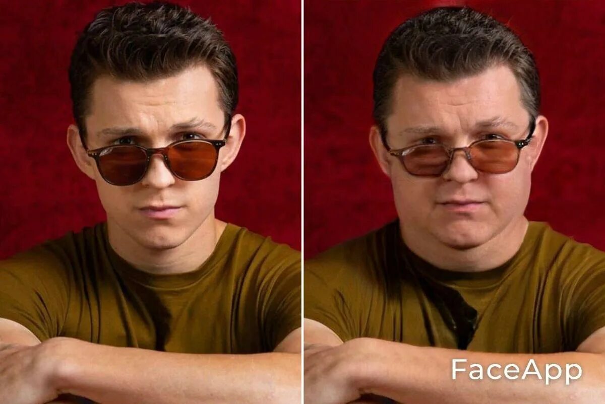 Покажи фото как я буду выглядеть Фильтр в FaceApp делает лицо на фото толстым и наоборот. И вот как выглядели бы 