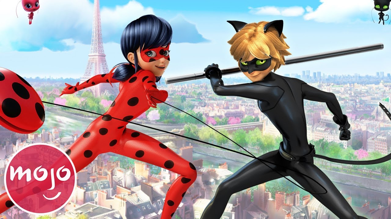 Покажи фото леди баг и супер кота Top 10 Miraculous: Tales of Ladybug & Cat Noir Moments - YouTube