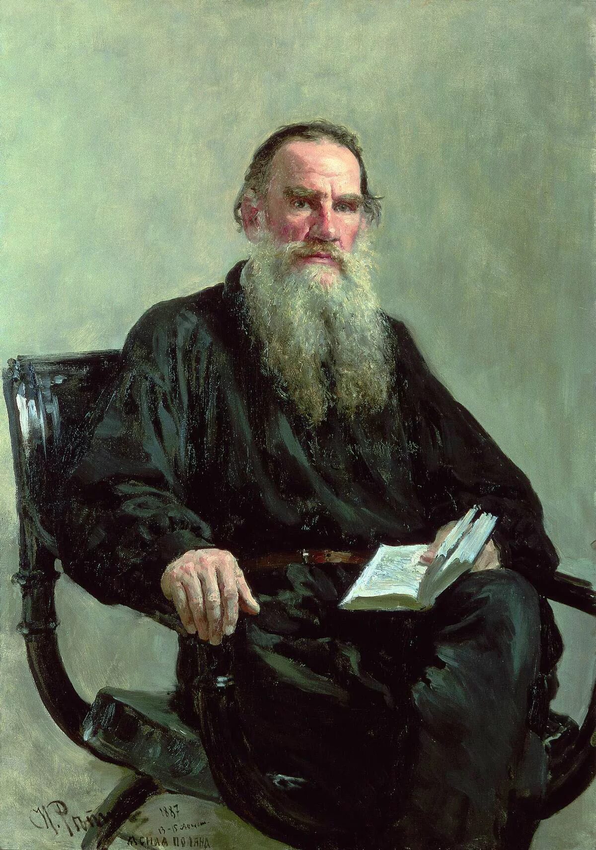 Покажи фото льва николаевича толстого Файл:Ilya Efimovich Repin (1844-1930) - Portrait of Leo Tolstoy (1887).jpg - Вік