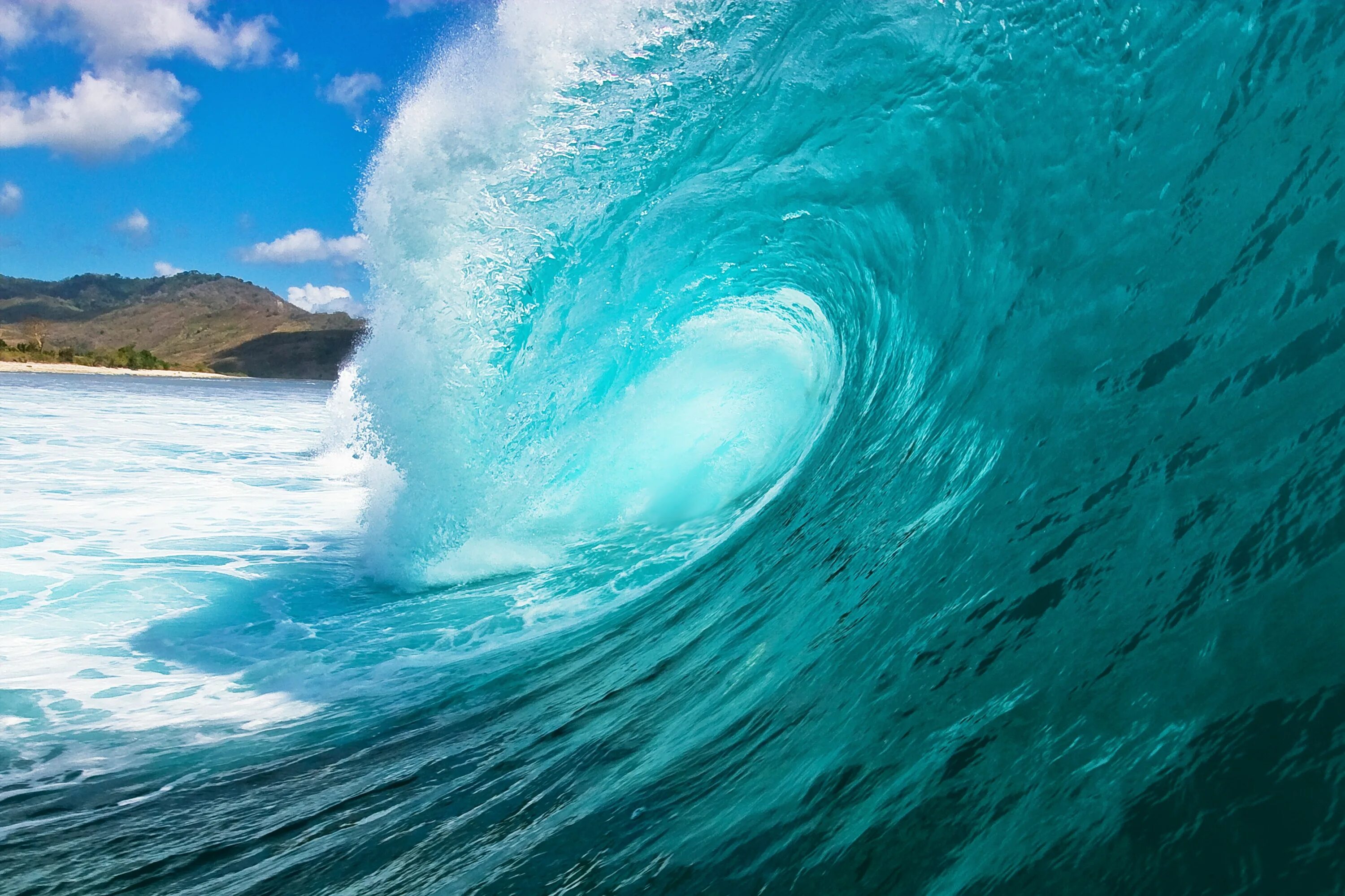 Покажи фото морских волн Океан Ocean Ocean waves, Seascape, Ocean surf