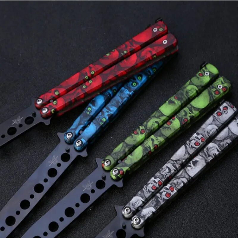 Покажи фото нож бабочки butterfly Knife butterfly trainer balisong training tool foldable knife self def