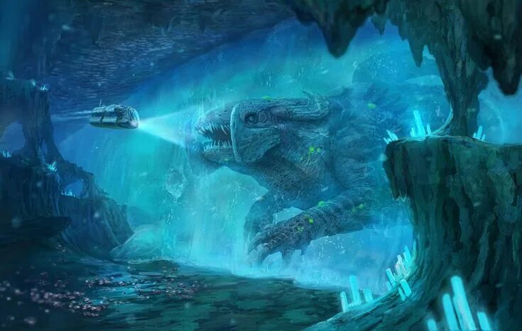 Покажи фото пожирателя морей Concept Art Subnautica: Below Zero Wiki Fandom Bahari, Fantasi