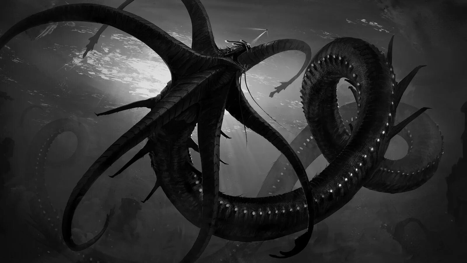 Покажи фото пожирателя морей The scariest Leviathans (in my opinion) (SPOILERS FOR BELOW ZERO) Fandom