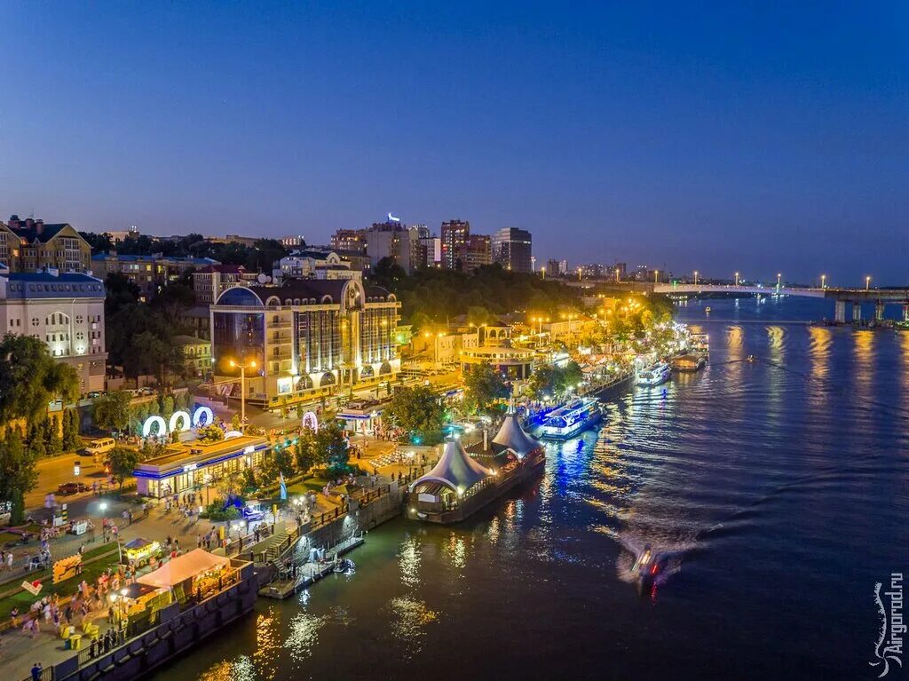 Покажи фото ростова на дону Panorama: Rostov-on-Don Embankment, landmark, attraction, Rostov-on-Don, Beregov