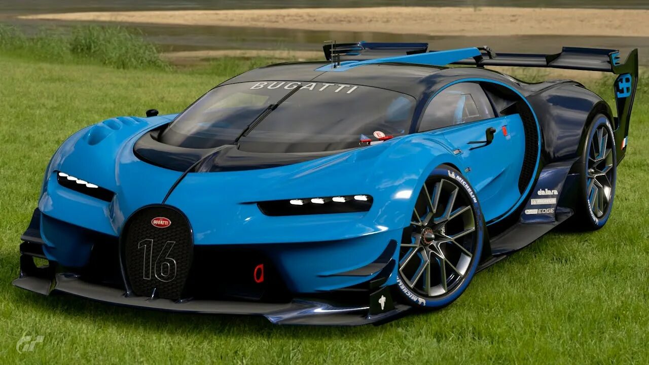 Покажи фото самых крутых машин GRAN TURISMO SPORT:BUGATTI VISION TOKYO - YouTube