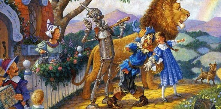 Покажи фото сказки Wizard of Oz Fairytale art, Fairy tales, Fairy stories