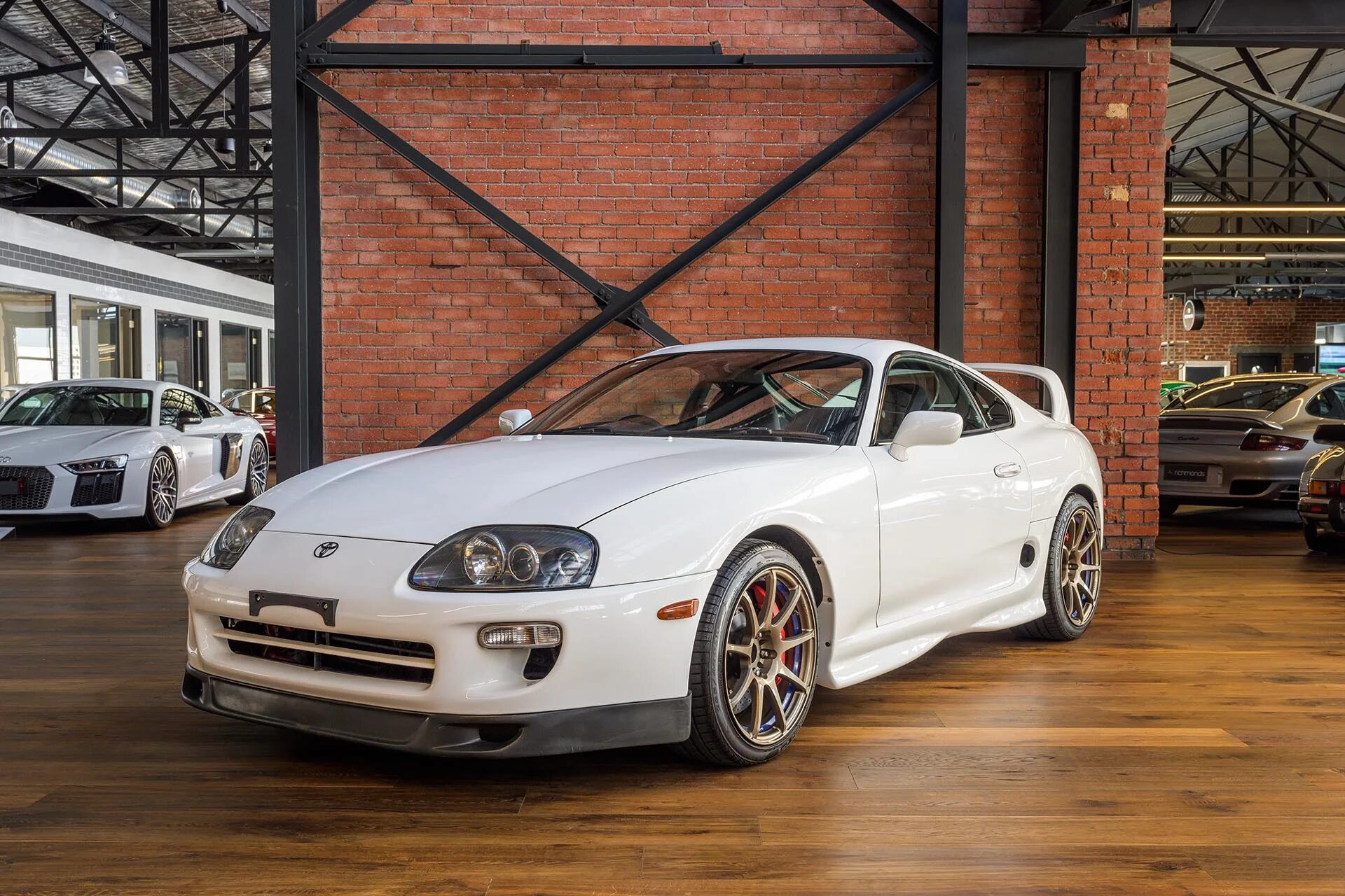 Покажи фото тойоты супра Toyota Supra white (22) - Richmonds