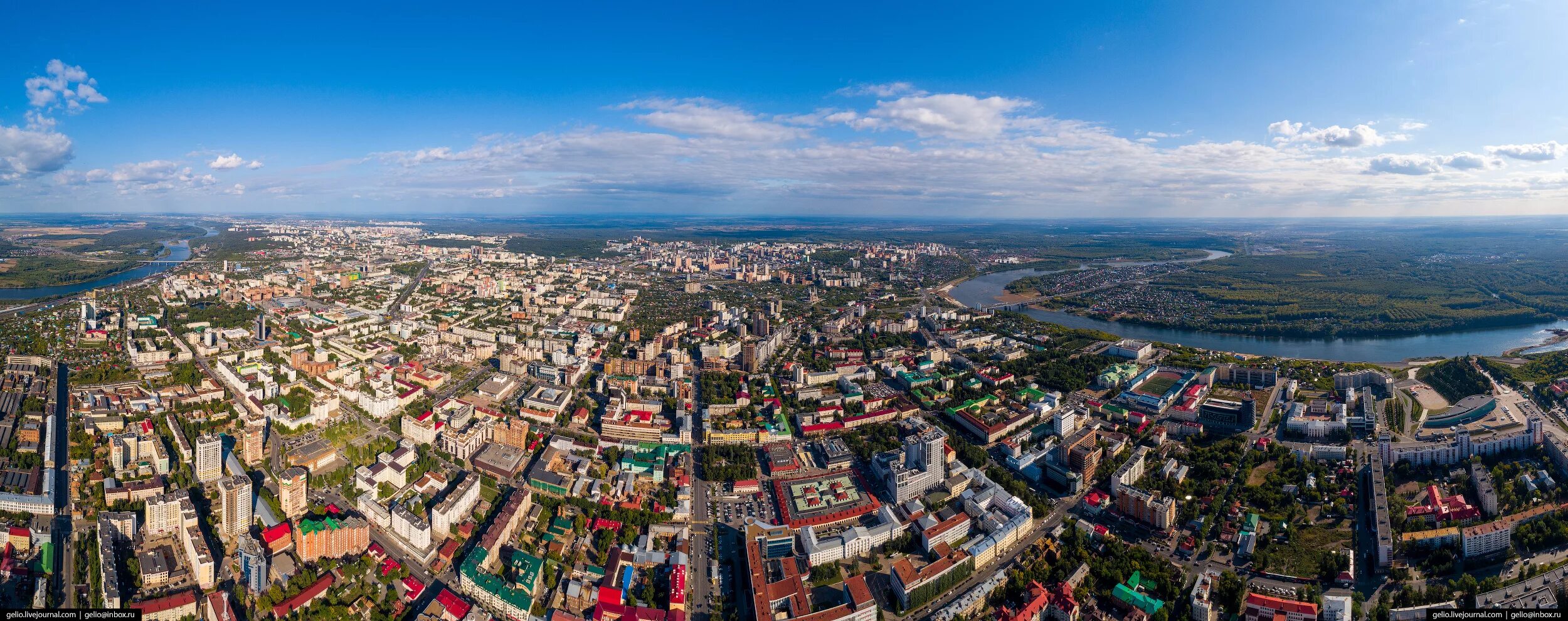 Покажи фото уфы Уфа с высоты" в блоге "Города и сёла России" - Сделано у нас