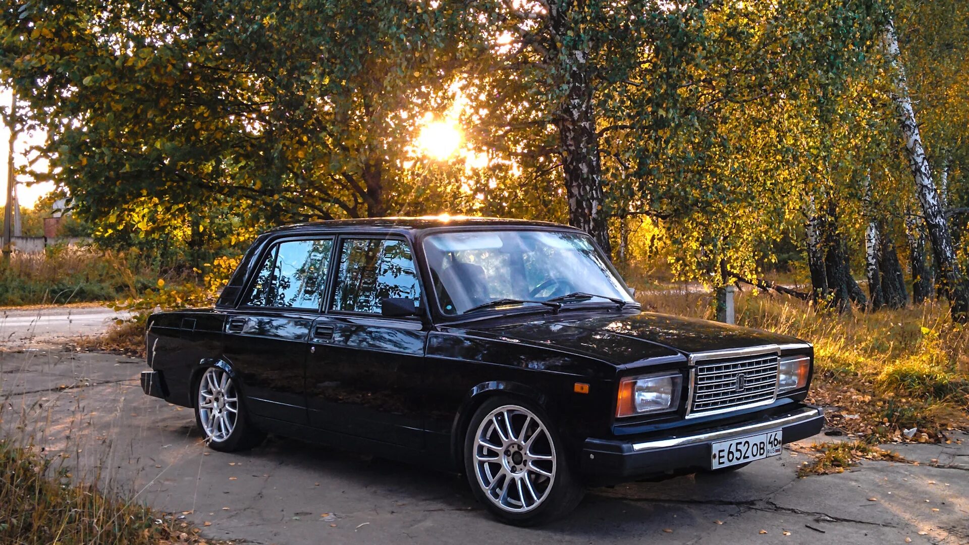 Покажи фото ваз 21 0 7 Lada 21074 1.6 бензиновый 2005 Black Stock на DRIVE2