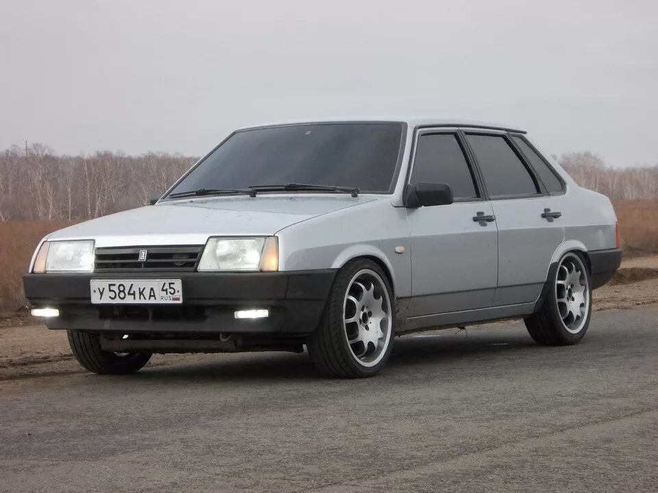 Покажи фото ваз 21 0 9 ПСИХАНУЛ. - Lada 21099, 1,5 л, 2003 года колёсные диски DRIVE2