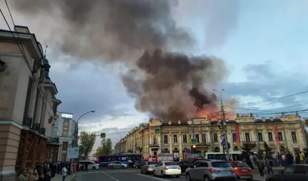 Покажи фото вчера горящего здания в иркутске Разрабатывается новый проект по реставрации здания Иркутского ТЮЗа - Добрый Ирку