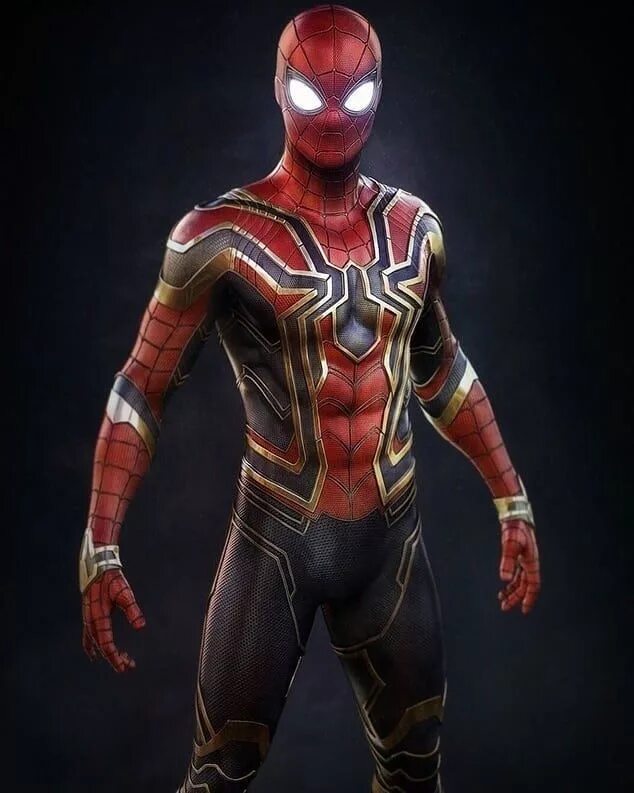 Tom Holland Has A Specific Reason for Hating The Iron-Spider Costume Fotos spide