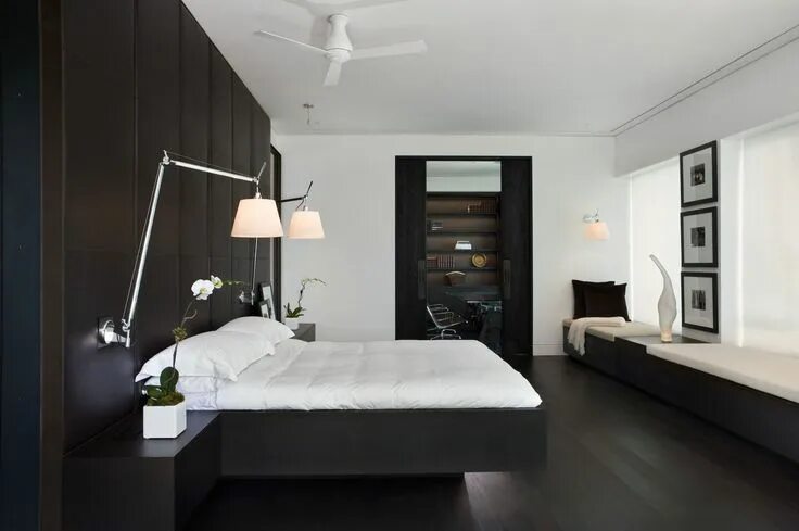 Покажи интерьер спален Yorkville-Penthouse-07 White bedroom design, Bedroom design trends, Interior des