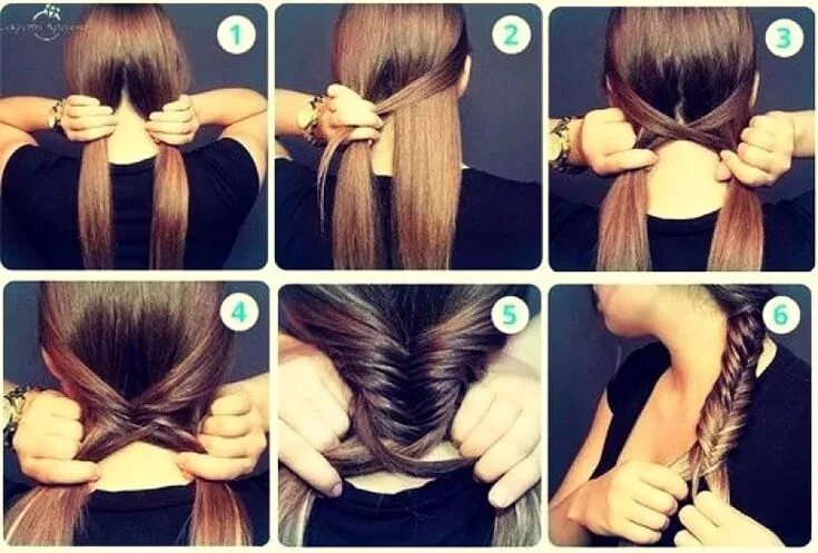 Покажи как делать красивые прически Pin de Боганькова Дарья em hairstyles Penteados com trança, Penteados, Ideias de