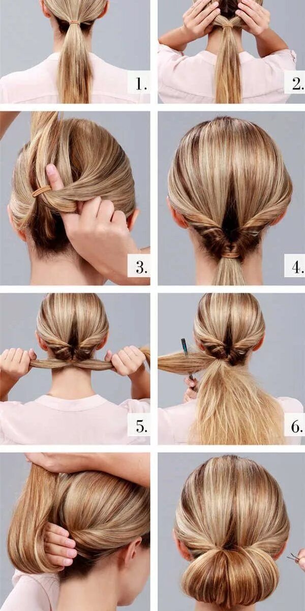 Покажи как сделать красивые прически click for more Diy hairstyles, Simply hairstyles, Guest hair