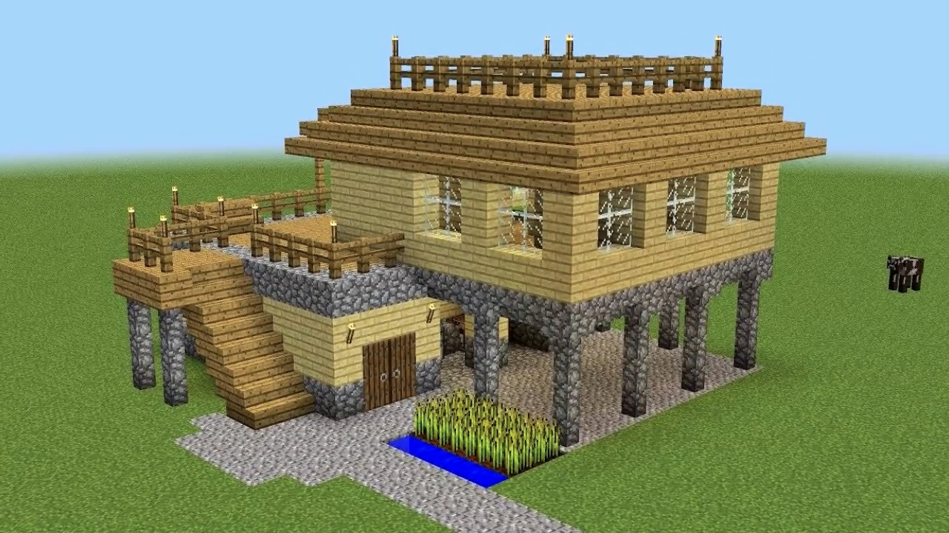 Покажи как выглядит дом в майнкрафте Pin on Places Minecraft houses, Minecraft barn, Minecraft buildings