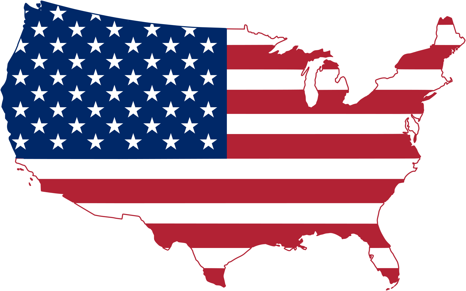 Покажи как выглядит флаг америки Файл:Flag-map of the United States.svg - Википедия