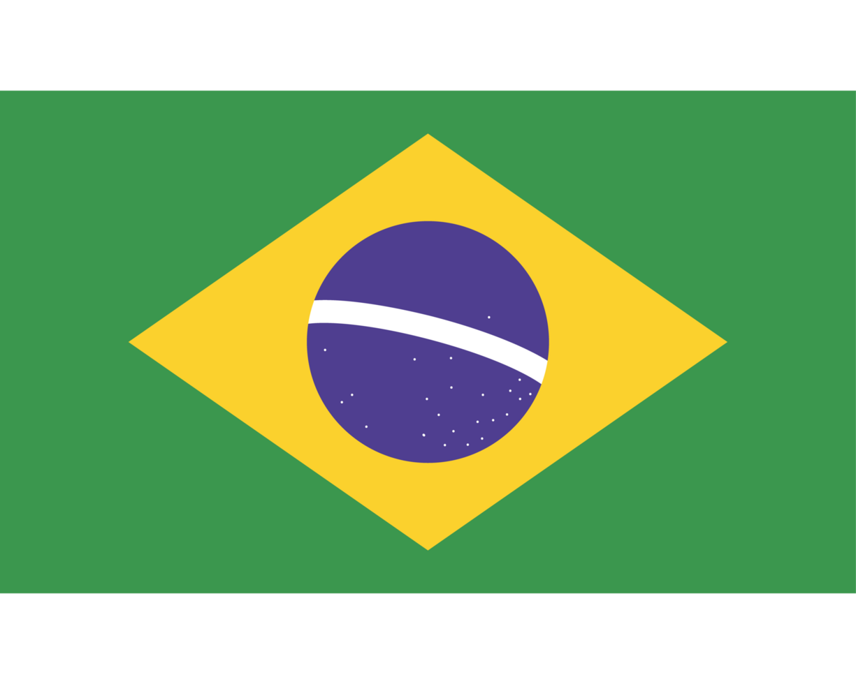 Покажи как выглядит флаг бразилии brazil flag country 24098048 PNG