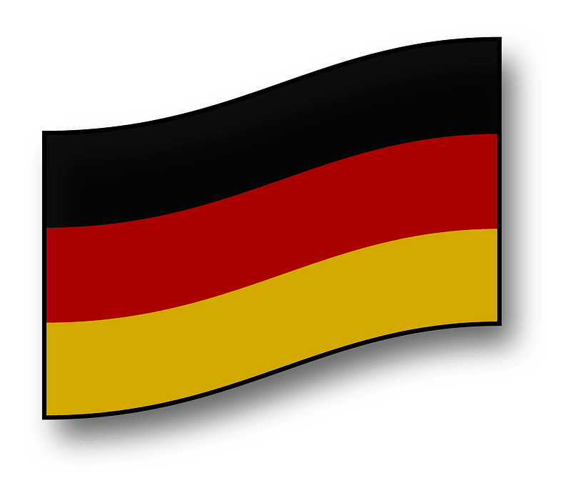 Покажи как выглядит флаг германии Germany Flag clipart