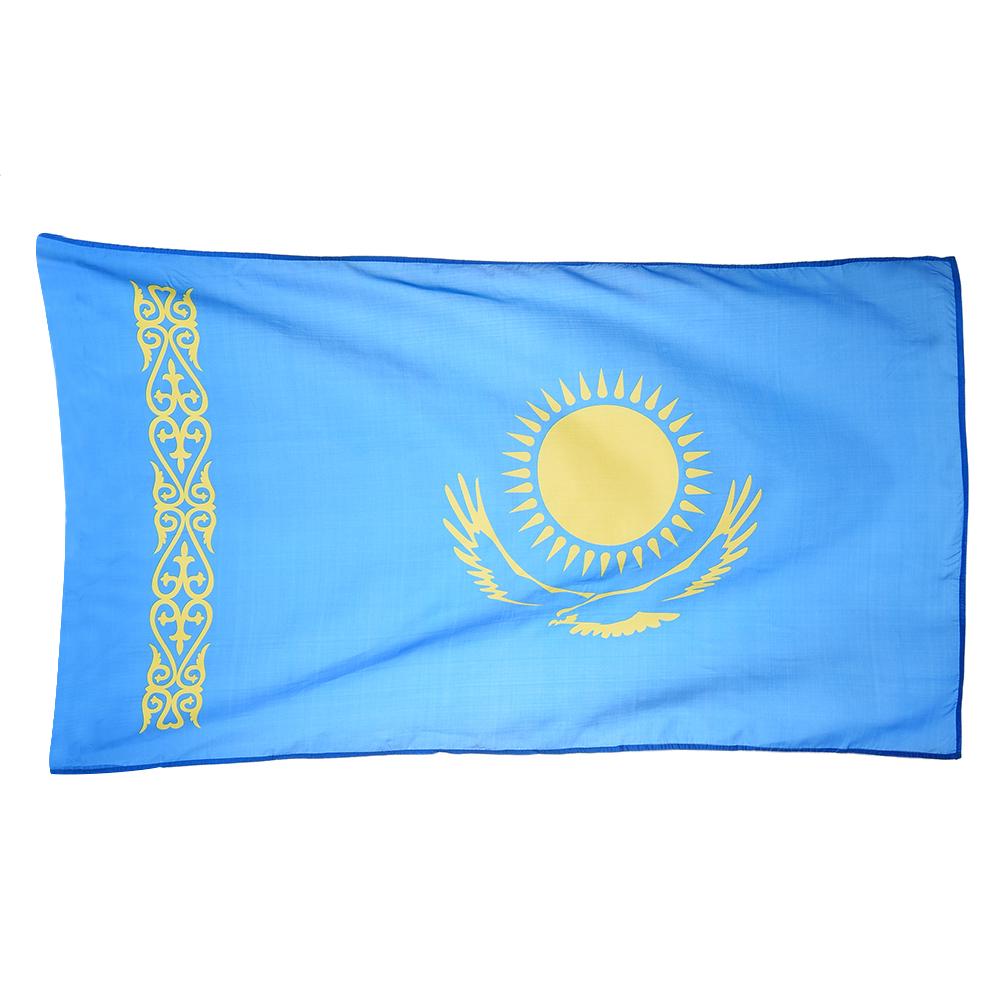 Покажи как выглядит флаг казахстана 90 * 150cm 3 *' 11ft Flag Polyester Banner купить недорого - выгодные цены, бесп