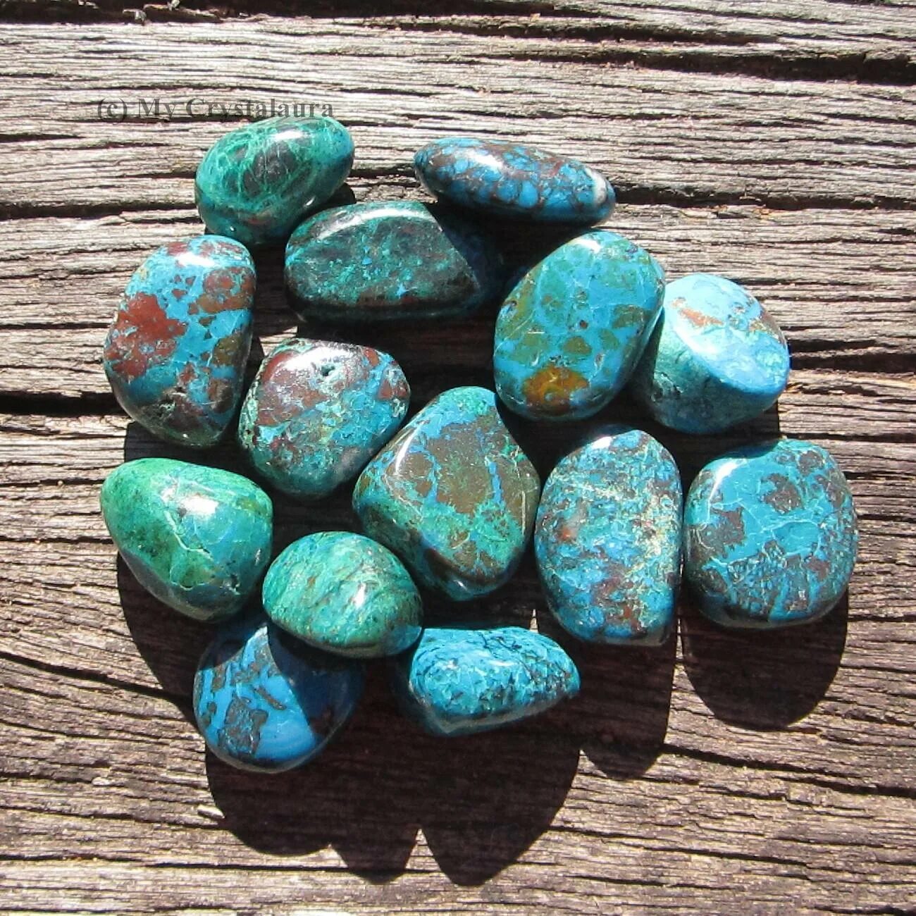 Покажи как выглядит камень веселья Chrysocolla Crystal on Sale www.beztabaka.by