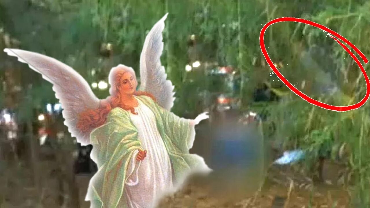 Покажи как выглядят настоящие ангелы Creepy Photo Shows Man’s Guardian Angel - YouTube