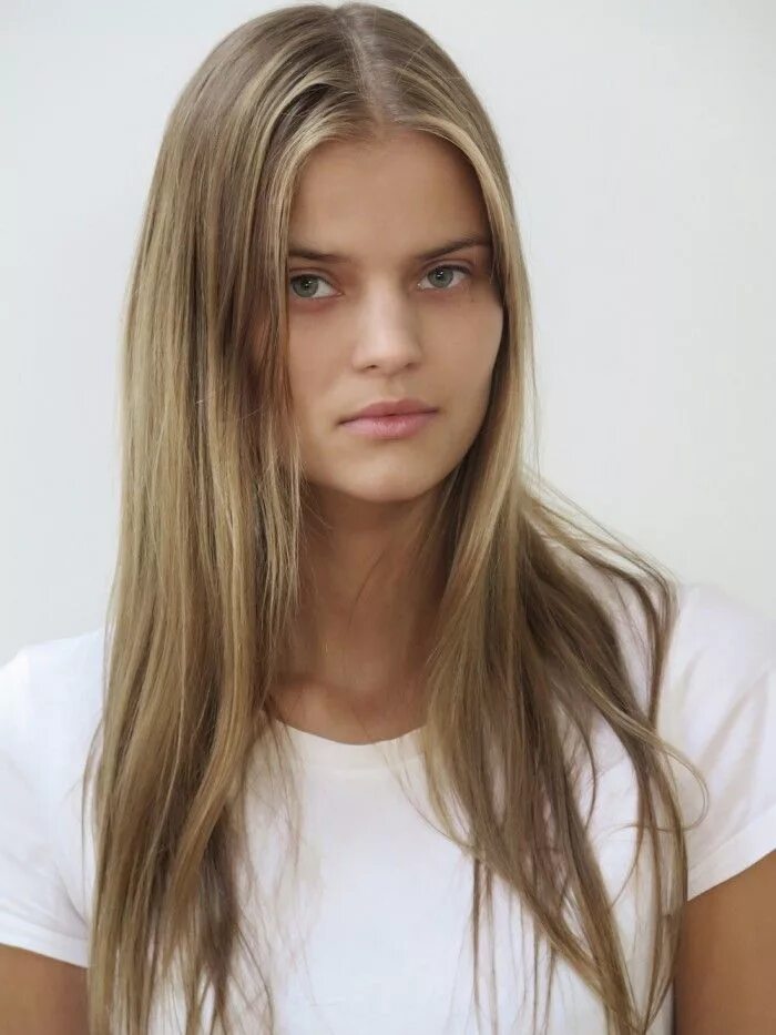 Покажи как выглядят русые волосы Top Newcomers F/W14 : Kate Grigorieva - Of The Minute Brown blonde hair, Dark bl