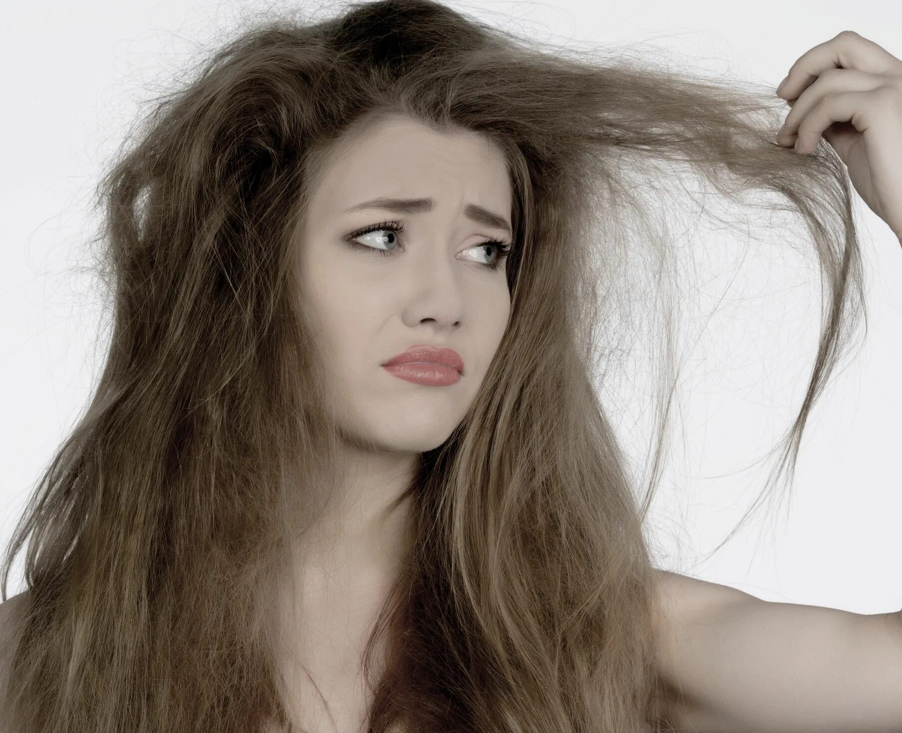 Покажи как выглядят волосы Tips to Tame Frizzy Hair