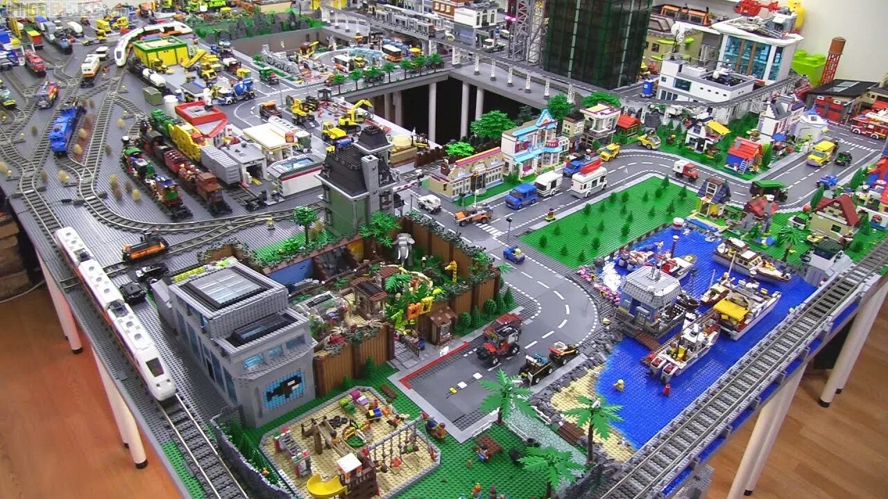 Покажи картинки как выглядит лего город Big LEGO City changes & updates! Jan. 14, 2017 - YouTube