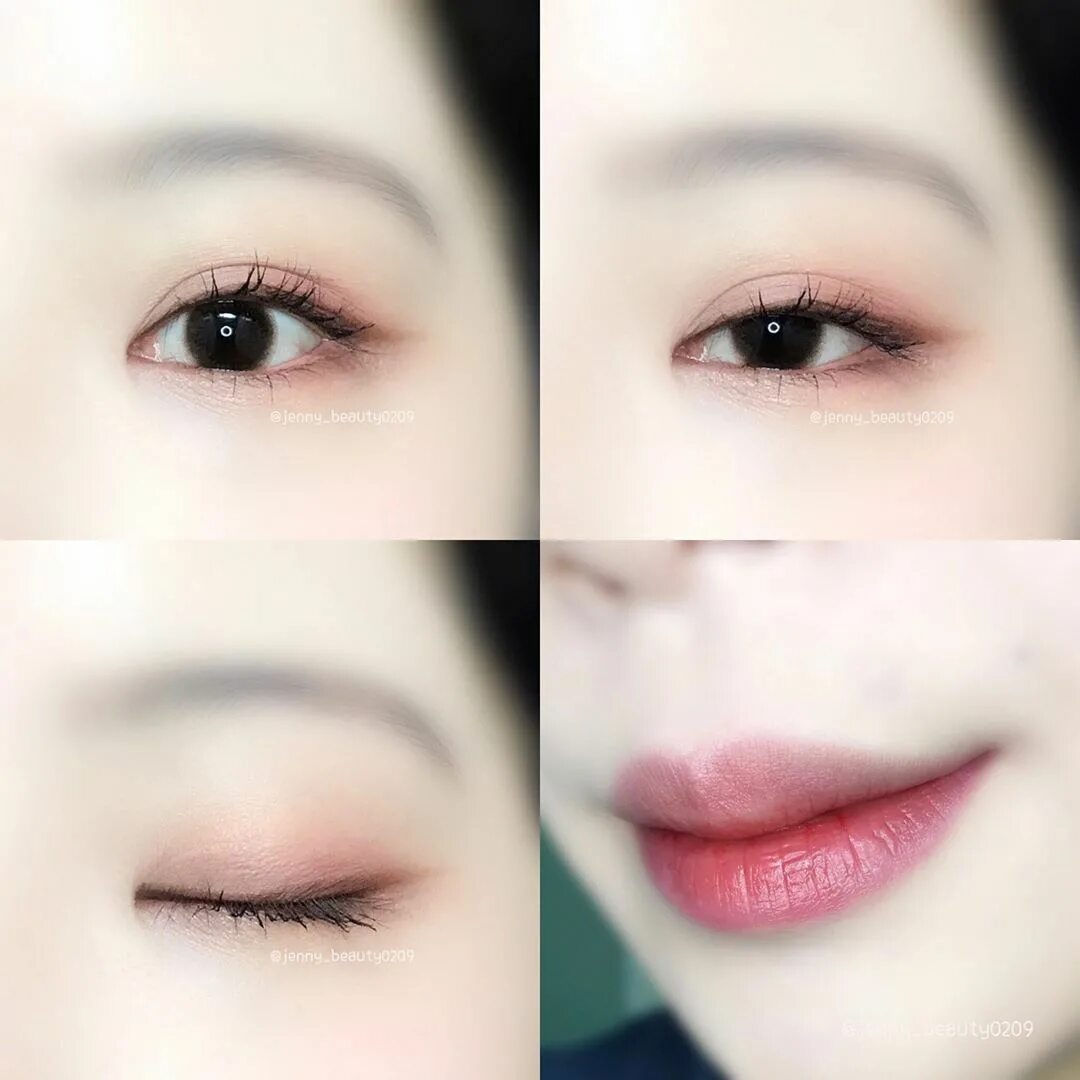 Покажи корейский макияж #Korea Eye Make Up #MakeUp #Ulzzang #AkiWarinda #EyeMakeupBright Korean eye make