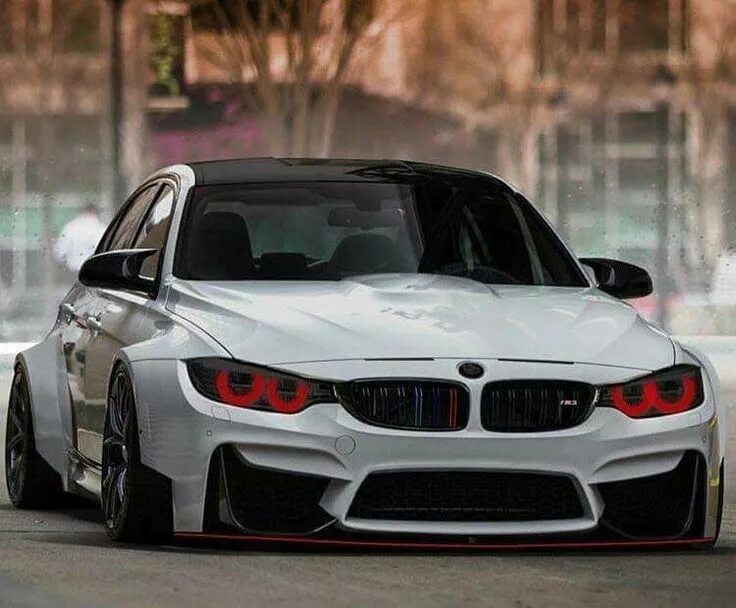 Покажи красивые фото бмв BMW F80 M3 white widebody demon eyes Bmw, Bmw cars, Bmw m4