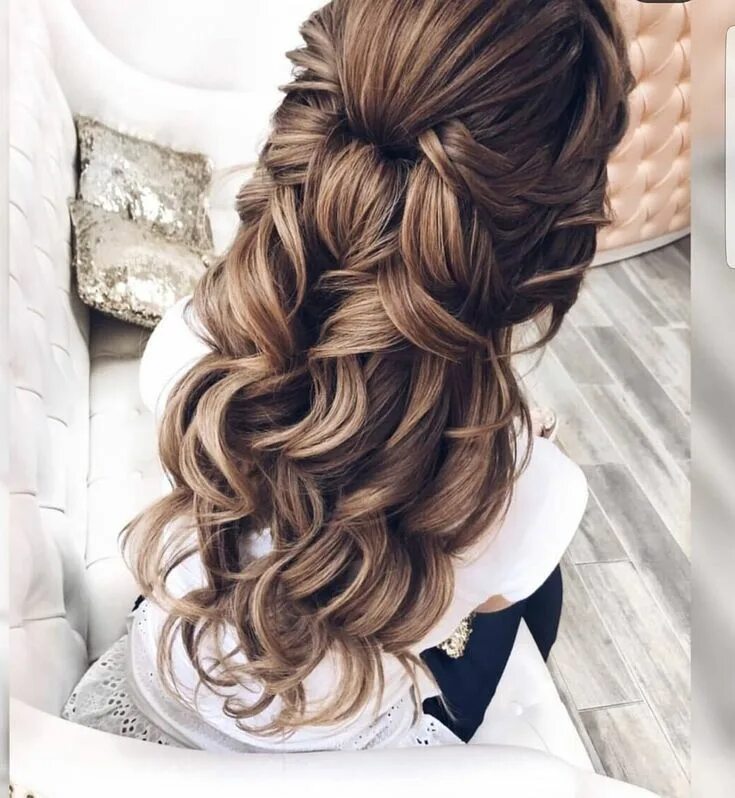 Покажи красивые прически на длинные волосы Different Hairstyles for Girls in 2020 Long hair styles, Half up half down hair 