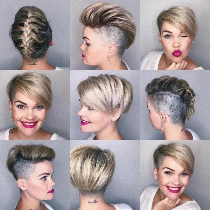 Покажи красивые прически на короткие волосы 25 Easy Hairstyles for Short Hair to Try Out in 2024 Very short hair, Short hair