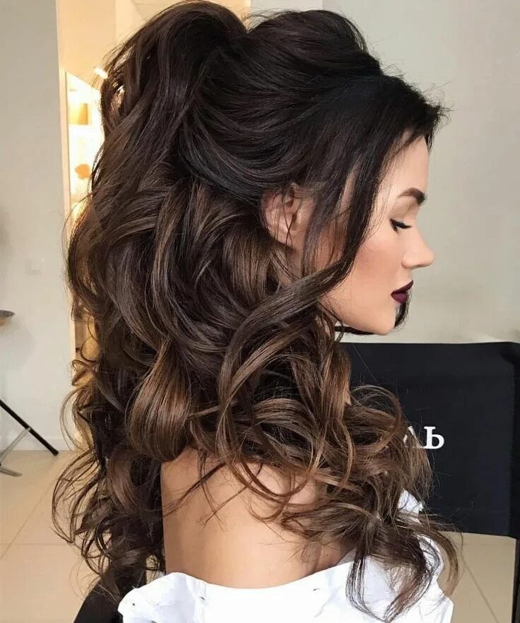 Покажи красивые прически с кудрями 6+ Hot Wedding Hairstyles Ideas Down hairstyles for long hair, Long hair styles,