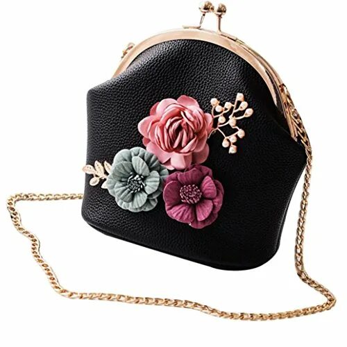 Покажи красивые сумочки Купить женские кошельки QINMM QinMM Womens Fashion Handtasche Schulter Stereo Bl