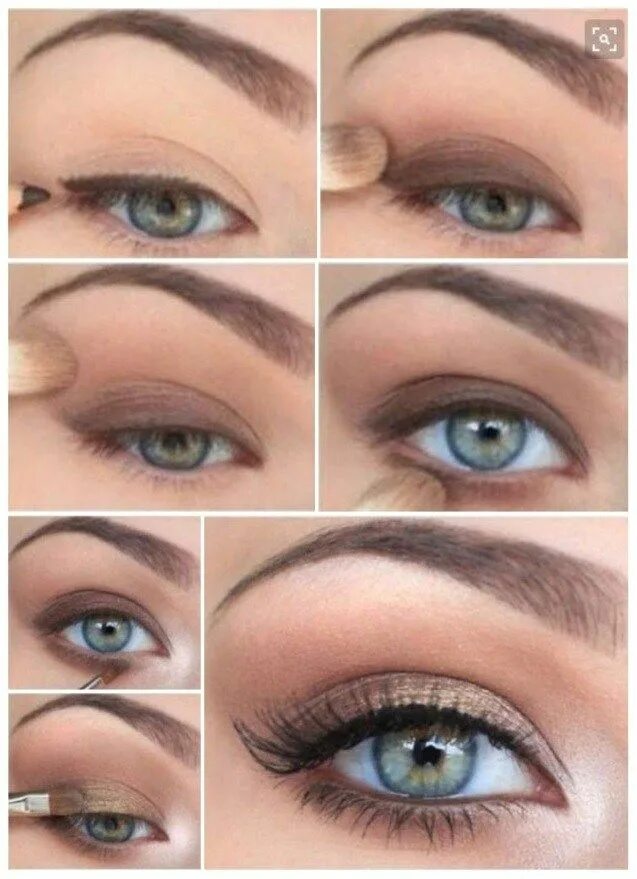 Покажи легкий макияж como maquillar ojos verdes ahumados Blue eye makeup, Dramatic eye makeup, Simple