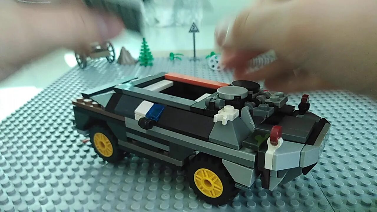 Покажи лего самоделки Lego самоделка Брдэм-2 - YouTube