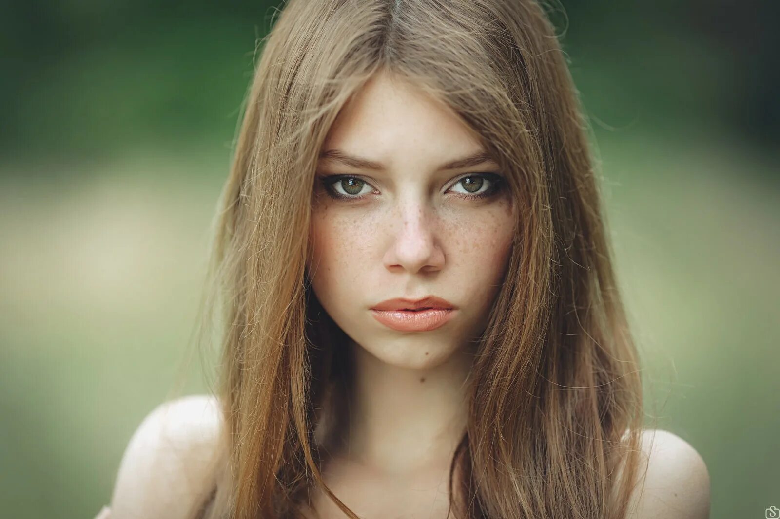 Покажи лицо девушки фото Wallpaper : face, women, model, long hair, green eyes, nose, Person, skin, head,