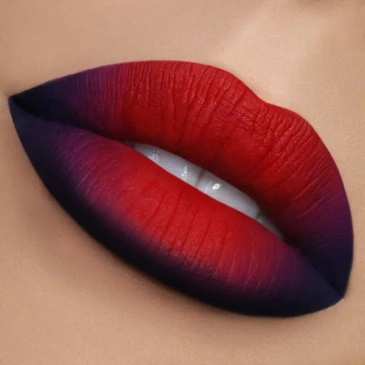 Покажи макияж губ CLARE MAC on Instagram: "Happy Friday!! Just a little ombre Lip using @anastasia