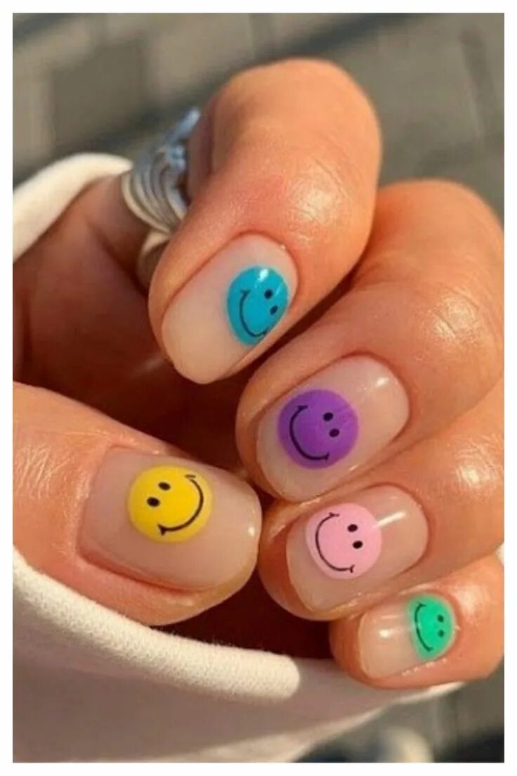 Покажи маникюр на короткие ногти 50 Beautiful Simple Aesthetic Nails Manicura de uñas, Manicura para uñas cortas,