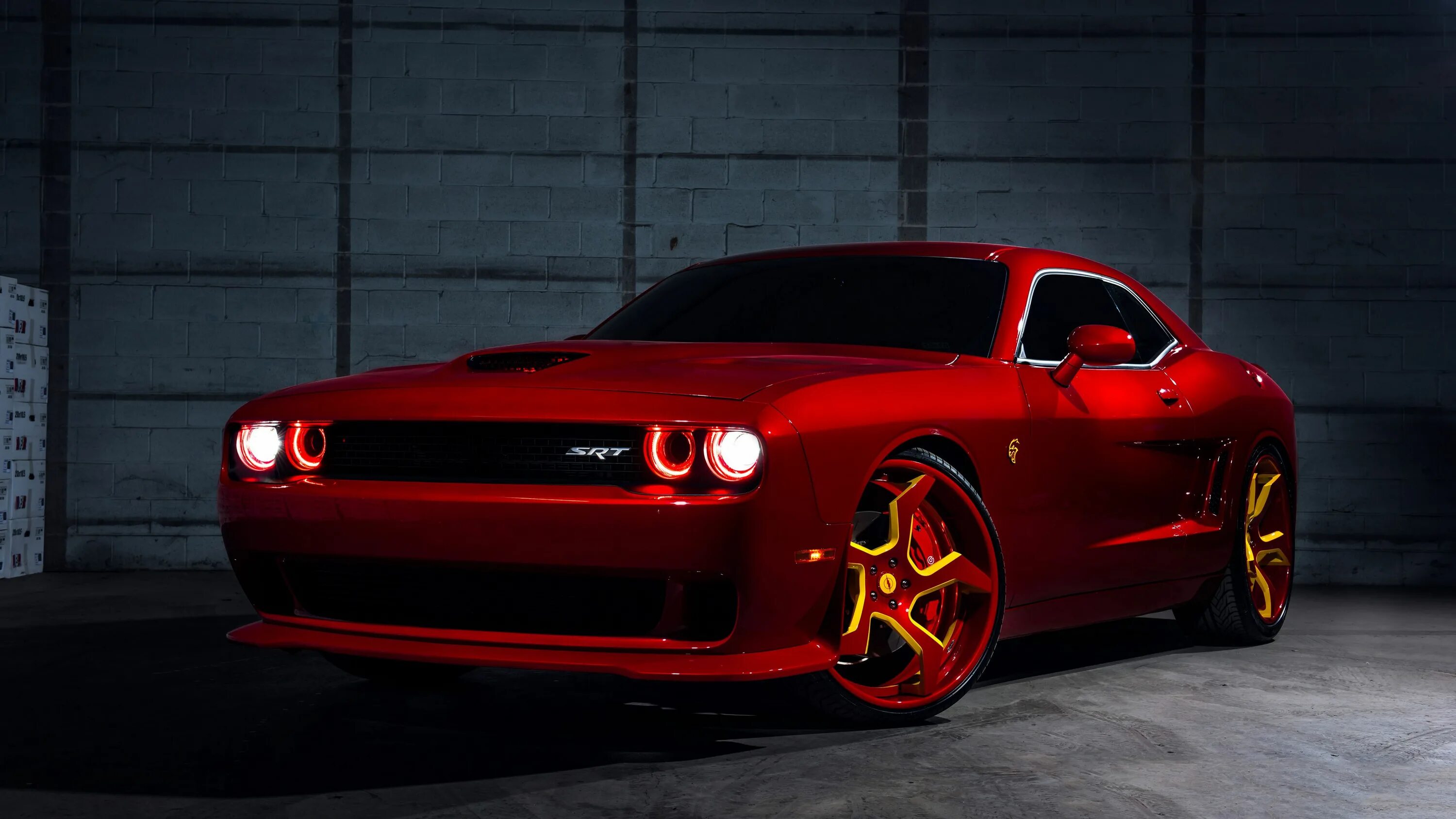 Покажи машину тюнинг Dodge Challenger SRT Hellcat Flash 4k hd-wallpapers, dodge challenger wallpapers