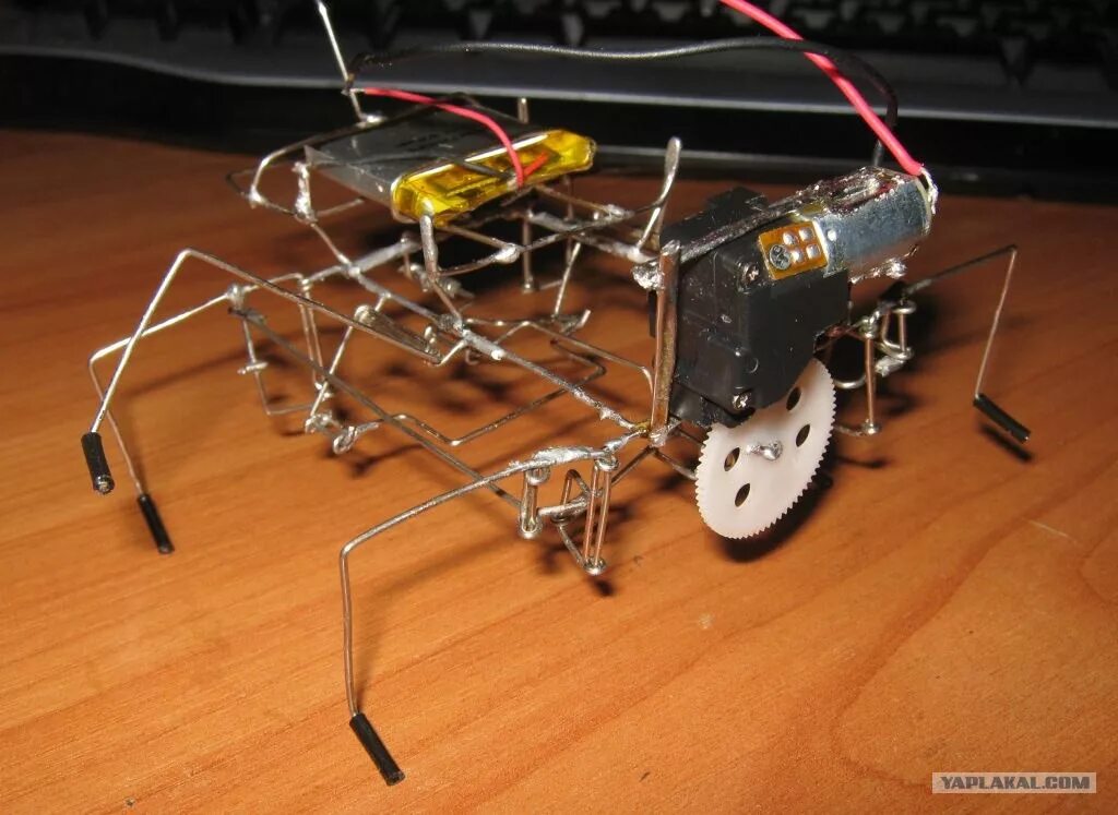 Покажи поделки самоделки как сделать Ходячий жук из скрепок. - ЯПлакалъ