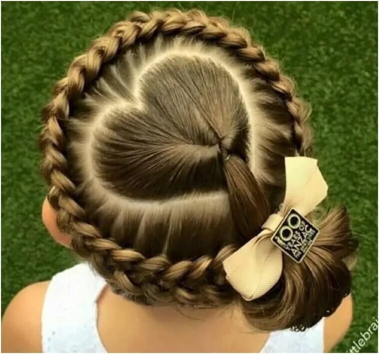 Покажи прически для 8 лет Zoete Kapsels voor Kleine Prinsesjes - WieWatHaar Easy hairstyles for kids, Kids