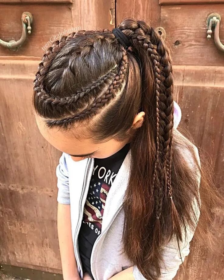 Покажи прически для девочек подростков Pin on My Style Box braids hairstyles, Long hair styles, Braided hairstyles easy