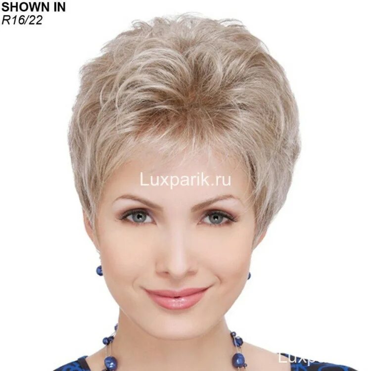 Acclaim Luxury by Eva Gabor Wigs - Hand Tied, Monofilament Wig Короткие стрижки,