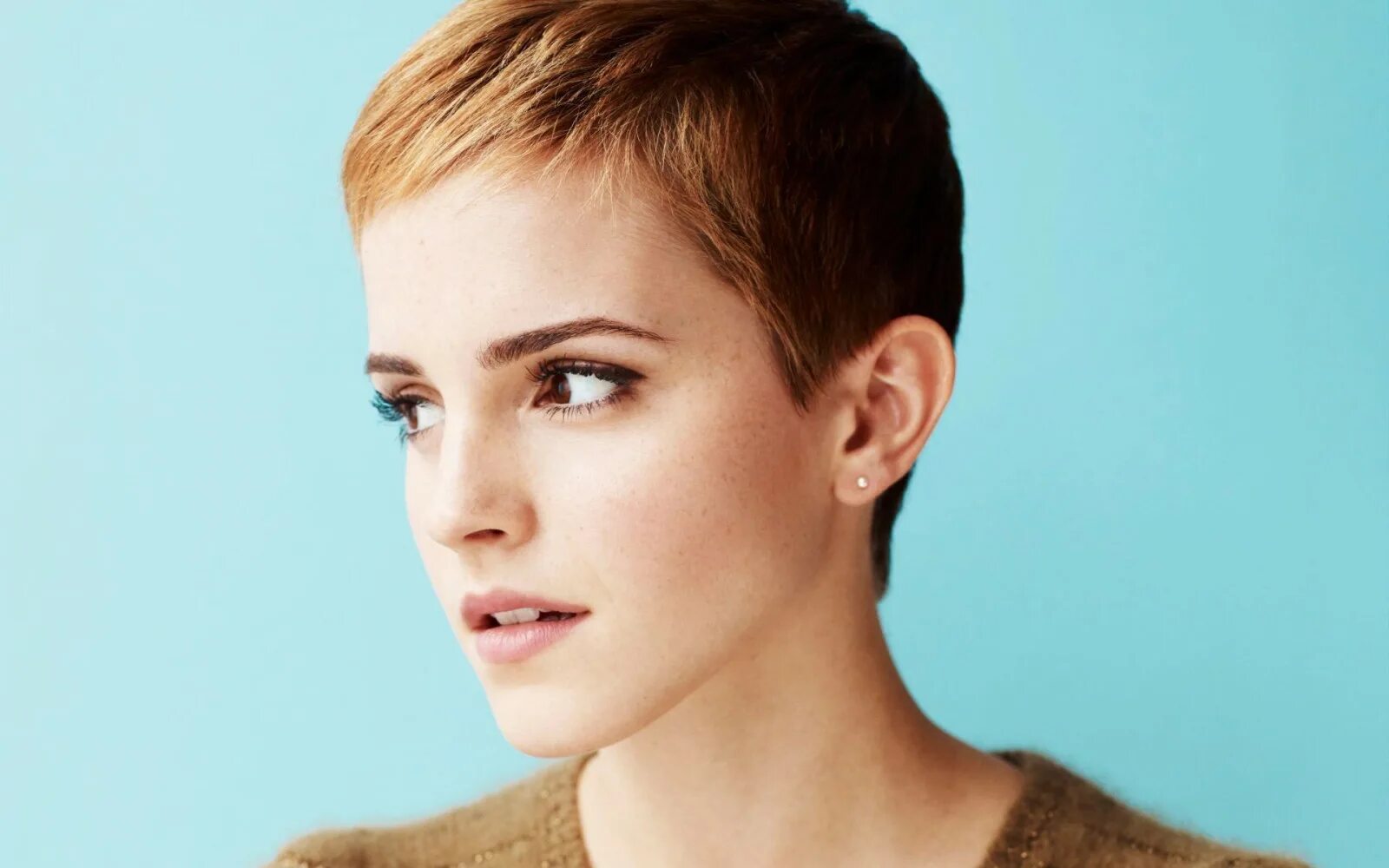 Покажи прически под мальчика но для девочки Wallpaper : face, women, model, long hair, short hair, actress, Emma Watson, nos