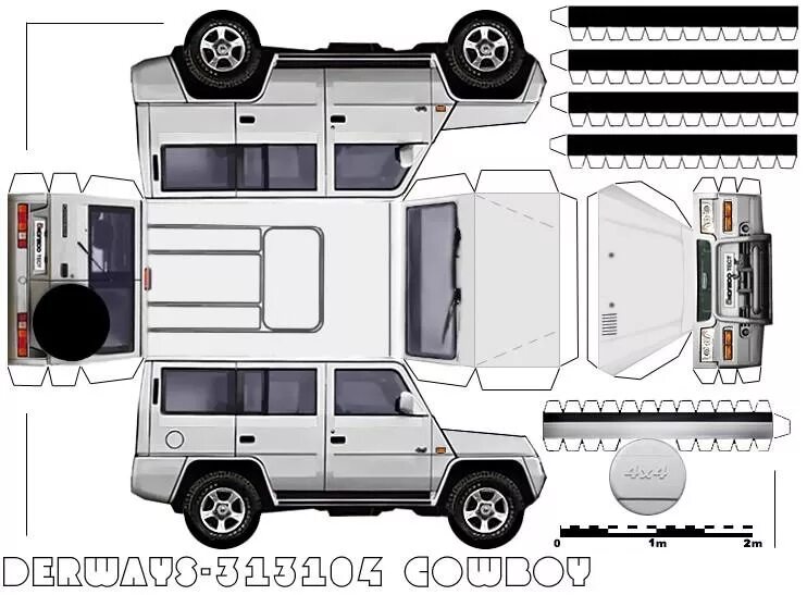 Покажи самоделки из бумаги Выкройки машин из бумаги ч.2 - DRIVE2