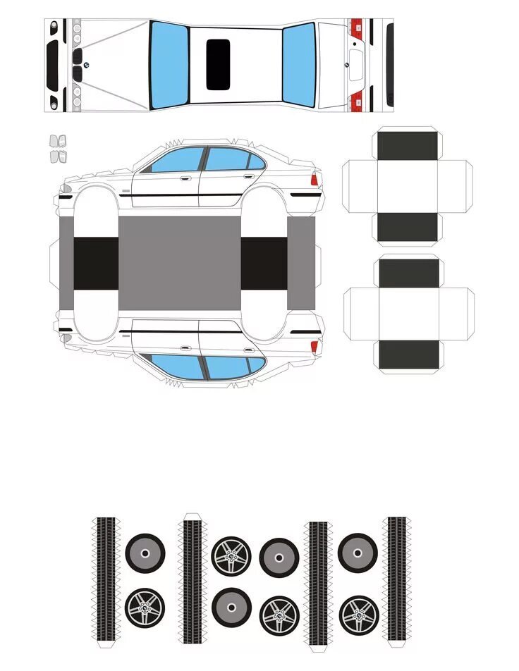 Покажи самоделки из бумаги Bmw m5 Paper car, Paper model car, Paper models